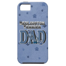 DAD van Terrier van Bedlington iPhone 5 Hoesjes
