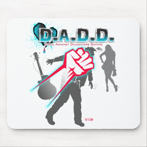 DADD - Dads tegen Dochters die Mousepad dateren Muismatten