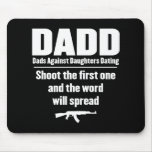 dadd - dads tegen dochters grappig dateren muismatten