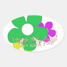 Daddys Weinig Engel - 4.5" sticker 4 ea