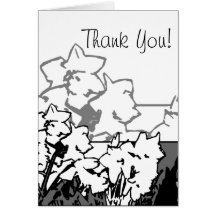 daffodilnotecard, Merci ! Carte De Vœux
