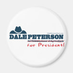Dale Peterson pour le président Aimants Pour Réfrigérateur