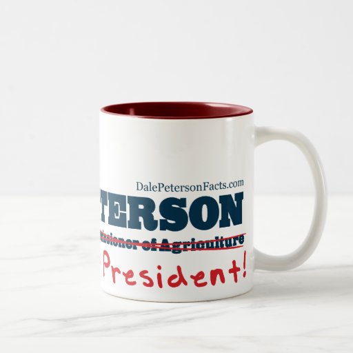 Dale Peterson pour le président Tasses À Café