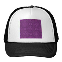 Damassé cosmique casquettes