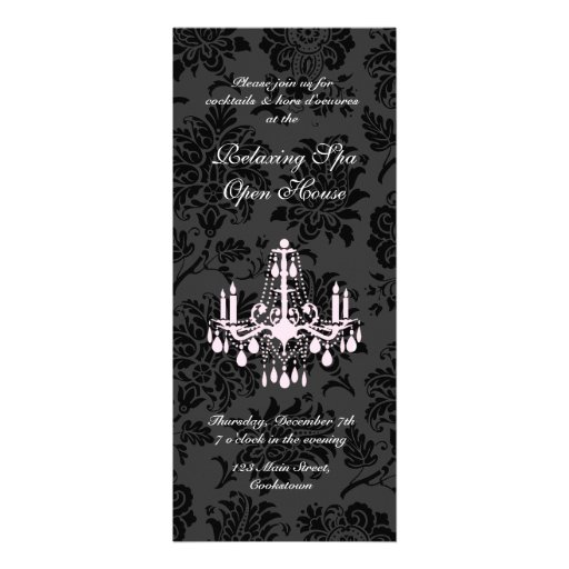 Damassé victorienne de noir de Chambre ouverte Bristol