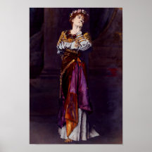 Dame Ellen Terry comme Imogen - Alma-Tadema Posters