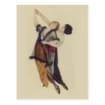 Dames de danse cartes postales