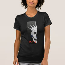 dames punk overhemd
