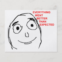 Dan beter het Verwachte Gezicht Meme van de Woede Folders