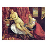 Danae par Tintoretto Jacopo (la meilleure qualité) Invitations