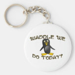 Dandinement nous faisons aujourd'hui le pingouin porte-clefs