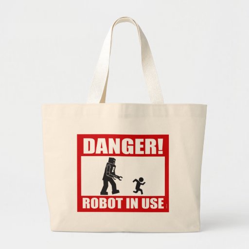 Danger ! Sac fourre-tout en service à robot
