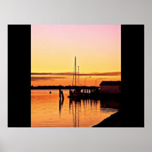 Dans le port affiche