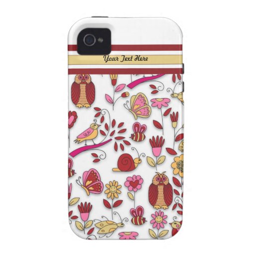 Dans mon jardin - compagnon de cas iPhone 4 case