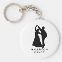 Danse - danse de salle de bal porte-clé