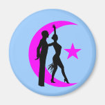 Danse de salon aimant pour réfrigérateur