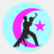 Danse de salon autocollants
