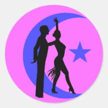 Danse de salon autocollants