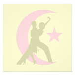 Danse de salon invitation personnalisable