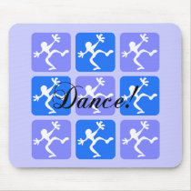 Danse fraîche folle tapis de souris