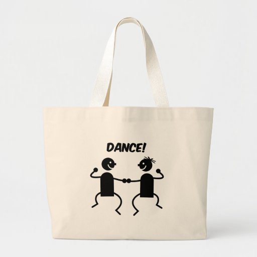 Danse mignonne sacs en toile