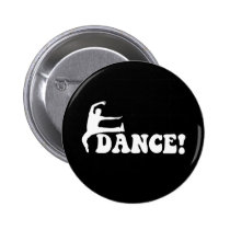 danse moderne badges publicitaires