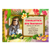 Danse polynésienne plus de !  Invitations tropical