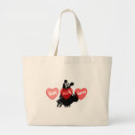 danse vivante d'amour sacs fourre-tout