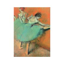Dansers bij de Bar door Edgar Degas Stretched Canvas Afdrukken