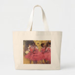 Dansers in Roze door de Zak van Edgar Degas Canvas Tassen
