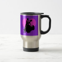 Danseurs de coeur tasse à café