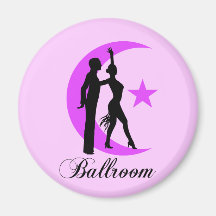 Danseurs de salle de bal aimants pour réfrigérateur