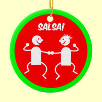 Danseurs de Salsa ornements