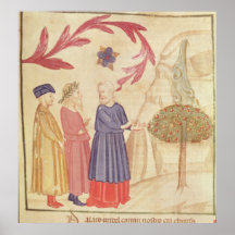 Dante et Virgil dans le paradis terrestre Posters