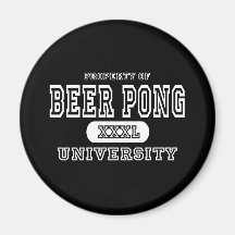 Dark van Pong van het bier Koelkast Magneet