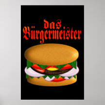das Burgermeister Poster
