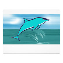 Dauphin bleu bristols