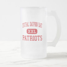 Dauphin central - patriotes - Harrisburg est Tasse À Café