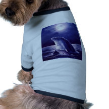 Dauphin et bébé t-shirts pour animaux domestiques