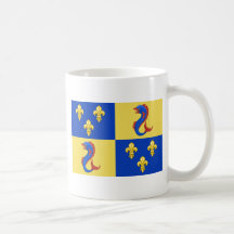 Dauphine drapeau de France, France Tasse