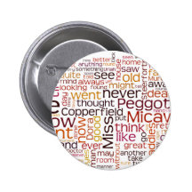 David Copperfield Pinback Button