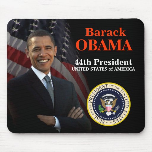 Day Mousepad de Barack Obama du Président Tapis De Souris
