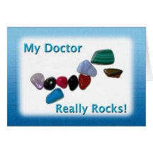Day My Doc Rocks de médecins heureux Cartes De Vœux