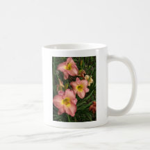 Daylilies roses mugs