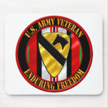 de 1st Afdeling OEF van de Cavalerie Muismat