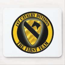 de 1st Afdeling van de Cavalerie Muis Mat