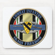 de 1st Infanterie OIF van de Afdeling van de Caval Muis Matten