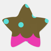 De 1st Verjaardag van Cupcake Stickers