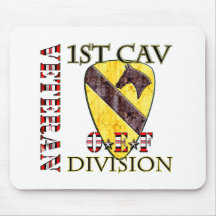 de 1st Veteraan van de Afdeling OEF van de Cavaler Muismat