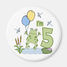 De 5de Verjaardag van Froggy Magneet